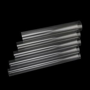 루미식 1Pc 48 ~ 50cm 길이 50/60/70/75/90mm 매우 투명한 아크릴 파이프 물고기 탱크 수족관 관개 튜브