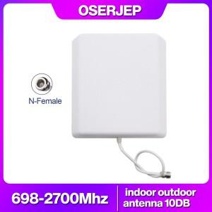 2G 3G 4G lte 내부 실외 패널 실내 안테나 698-2700MHz 10DB GSM CDMA 휴대 전화 Siganl 부스터 리피터 안