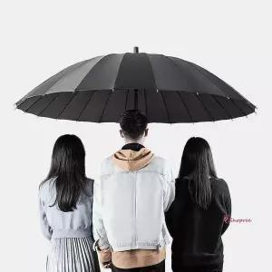 초대형우산 골프 암막 24K 장우산 자외선차단 의전용 uv차단 명품 고급 태풍 튼튼한장nop509