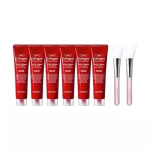 메디필 레드락토 콜라겐 랩핑마스크 70ml x6 + 브러쉬 x2