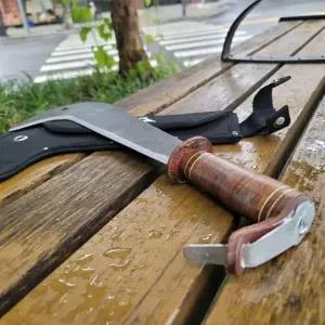 캠핑 식기 조리도구 낚시 정글도 벌목도 마테체 대검 400MM SK