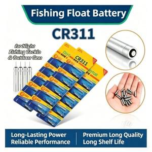 CR311 3V 야간 낚시 플로트용 발광 배터리 5-100PCS 오래 지속되는 전기 액세서리