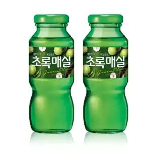 (180mL 24병) 웅진 초록매실/매실음료/매실음료수/매실주스/병음료/병음료수/병음료세트/병주스/사무실