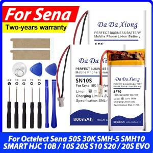 SENA 30S EVO 30K SLR2 SP51 10C 10S 20s 50S 50R SHOEI GT-Air II  SMH10 S20 10U 헤드셋 배터리 + 공구