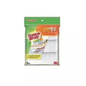 순면행주 3M 3매 베이직순면행주 걸레 주방타월 핸드수건