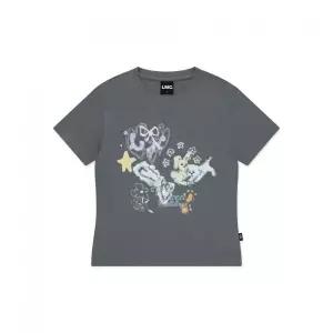 엘엠씨 LMC WM SKETCH DOODLE CROPPED TEE gray 269676