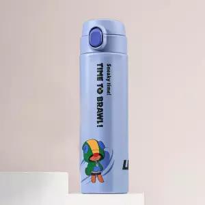 브롤스타즈 더보틀 엣지 원터치 이중 스텐 텀블러 500ml 레온 160909