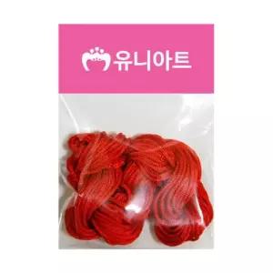 [유니아트] 매듭실 빨강(10개입)