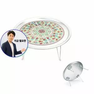 쌍문상회 지금 필요한 접이식 양은 시골밥상 특대 다과용