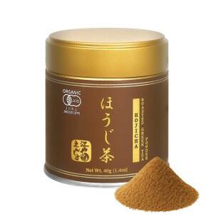 예도엔시스 호지차 파우더 - 일본식 구운 녹차 파우더, JAS , 글루텐 프리 (40g)