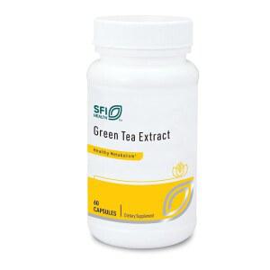 클라이어 랩스 SFI 녹차 추출물 - 잎 500밀리그램, 폴리페놀 함량 95% 250밀리그램 EGCG (채식 캡슐 60개)