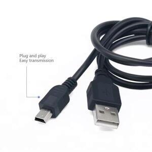 미니 USB 케이블 남 미니-B 5핀 남 MP3 플레이어 가민 누비 GPS 대시캠 하드 드라이브 PS3 호환 컨트롤러용