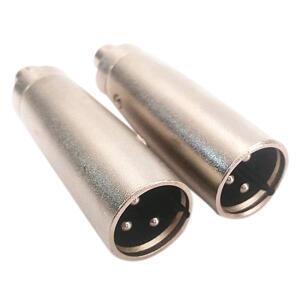 3코어 마이크 오디오 헤드 MIC 3핀 XLR 수커넥터 - 1/4인치 6.35mm 모노 암커넥터 케이블 어댑터