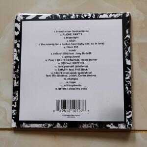 희귀한 밀봉된 XXXTentacion 이모 랩 힙합 얼터너티브 R&B 오디오 CD 클리어 디지털 사운드 팬들을 위한