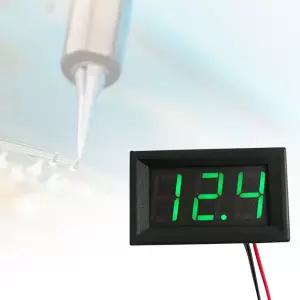 LED전구 DC4.5V-30V 전압 테스터 LED 디스플레이 0.56 인치 볼트 계측기 도구 6V 12V 전기 자동차 자동차