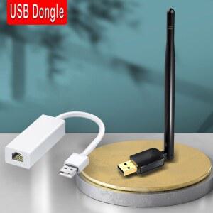 블랙박스동글이 USB 와이파이 어댑터 TV 박스 RT5370 이더넷 MTK7601 카드 AX88772 RJ45 SR9900 노트북 동글 PC용 안테나 네트워크