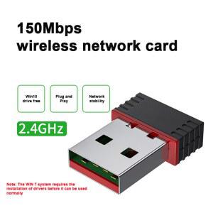 블랙박스동글이 태블릿 PC용 무선 미니 11N 네트워크 어댑터 수신기 4G 카드 USB2 150M WLAN USB 와이파이 IEE802