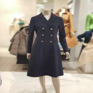 [미니멈]미니멈 더블버튼 A라인 원피스 MWAGWO2040