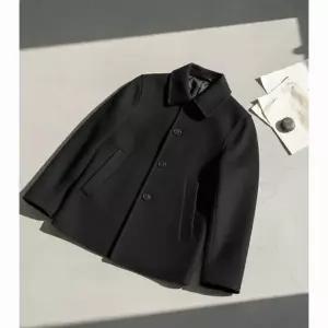 버버리 쇼트 울 카 코트 8095152 여성 울코트 하프 자켓