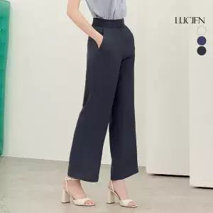 루시앙 레터링 밴딩 세미와이드 쿨링 팬츠 3종 택1
