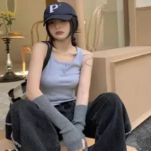 [룽스_62]단추 나시티 이너티 데일리 기본 나시