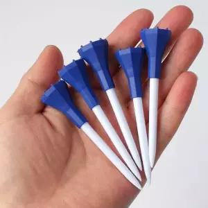 나이스샷 골프티 5개입 롱롱티 84mm 블루 티샷 골프티꽂이