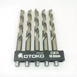 고속도공구강 HSS M35 스텐 임팩드릴비트 10.0MM 1개세트 드릴날 드릴 목재용임팩드릴 철재팩드릴 용전동드