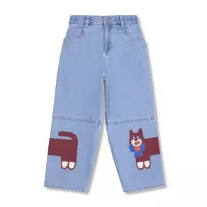 LITTLE GROUND 윙켄 DM워킹캣데님바지 (7617A-410-51) 1001098