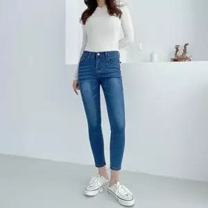 오너클랜 빅사이즈 신상 깔끔 데이트 청스키니 보정 일자핏