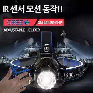 라이딩 모자렌턴 1200루멘 LED헤드랜턴 조명 헤드라이트 낚시용 LED랜턴