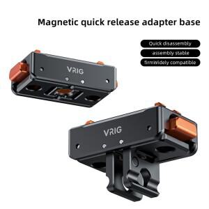 ta360 Ace / Pro 액션 카메라 삼각대 어댑터 마운트 플레이트 및 보호 커버용 VRIG 마그네틱 퀵 릴리스 클