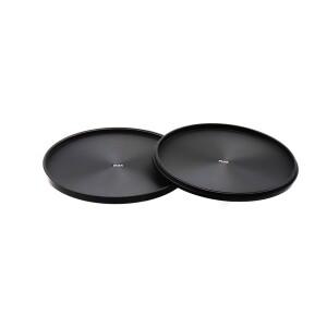 86mm / 95m 금속 나사-86mm/95mm 필터 용 렌즈 스택 캡 세트  검정색 알루미늄 합금