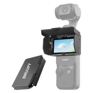 DJI호환 OSMO Pocket 3 스크린 선 후드  렌즈 커버  용 접이식 짐벌 보호용 차양