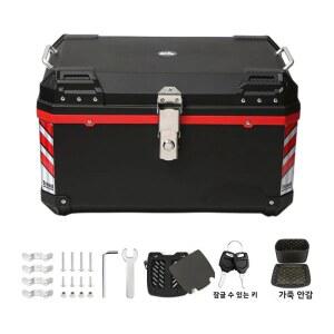 PCX사이드백 1PC 68L18 갤런 오토바이 수하물 상자 스트립 반사 패딩 야외 RIDIN