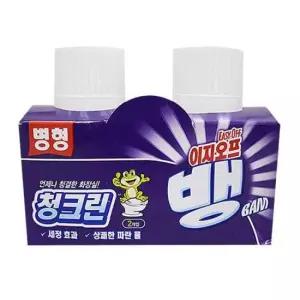 변기청소클리너 변기 세정제 탈취 화장실 청소 클리너 병형 2p