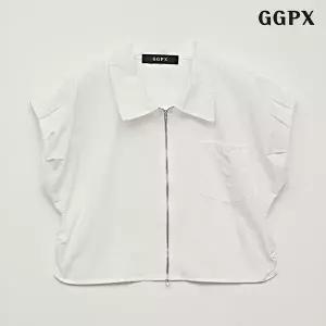 사이드 셔링 카라넥 투웨이 집업 베스트 (GOCVW001D)