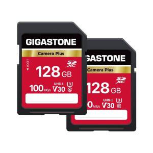 GIGASTONE 128GB SD 플러스 U3 2팩 10 UHS 카드 클래스 SD 카메라