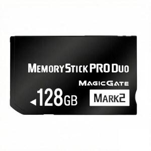 오리지널 MS 128GB 카드용 스틱 듀오 액세서리 프로 메모리 카메라 PSP 마크2