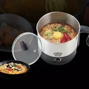 멀티쿠커 전기냄비 멀티 라면포트1.5L 혼밥 자취생 (12393839A)