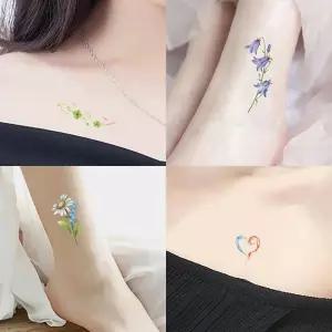 패션 타투 스티커 30종 세트 EK스타일 붙이는 문신 헤나 오래가는 워터파크 수영장