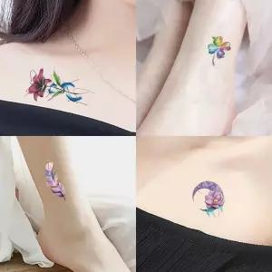패션 타투 스티커 30종 세트 EB스타일 붙이는 문신 헤나 오래가는 워터파크 수영장
