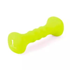 JMds 아이워너 아령 네오프렌 사각아령 1kg (단품1개) (라임) 헬스용품 홈트 홈트레이닝