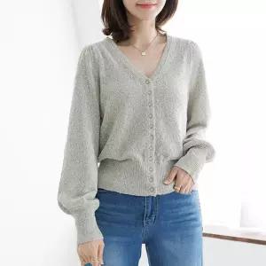 [데드라](120size)포근부클V넥가디건 CAE1018