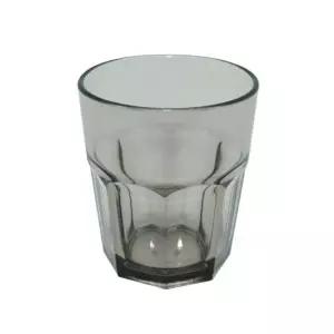 PC 팔각컵 차콜 270mL 안깨지는 플라스틱 식당컵 물컵