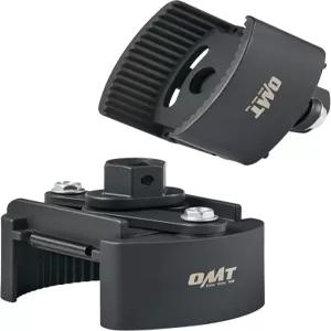 오리온 모터 테크 2개 오일 필터 제거 도구 60-80mm 및 조절 가능 렌치 1/2인치 드라이브 범용 블랙
