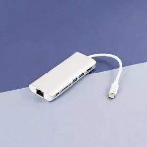허브 전송 데이터 랜포트 멀티탭 C타입 공유기 USB