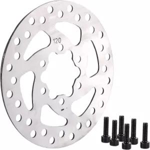 산악 자전거 E-바이크 스포츠 위한 WOOSTAR 120mm 디스크 브레이크 로터 6볼트 장착 교체품