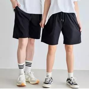제니유 렉스 여름 남성 여성 5부 쿨링 밴딩 반바지 커플팬츠 남녀공용 빅사이즈