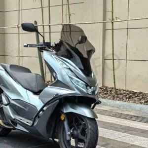 PCX윈드스크린 HONDA PCX160 PCX 160 오토바이 전면 스크린 높이 보호 윈드 방풍 개조