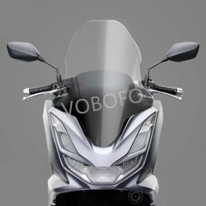 PCX윈드스크린 PCX125 PCX 125 오토바이 부품 유리 저항 디플렉터 스크린 윈드 클리어 크리스탈